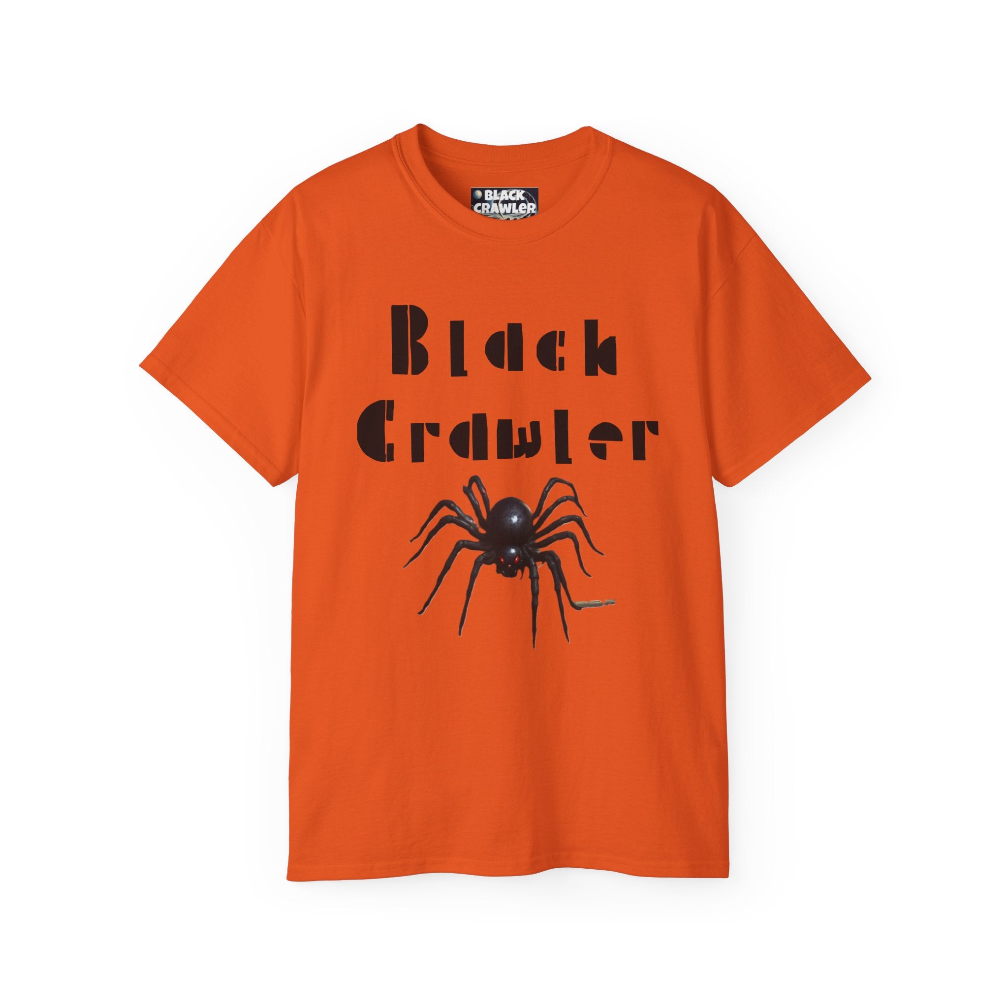 Black Crawler Spider  Tee